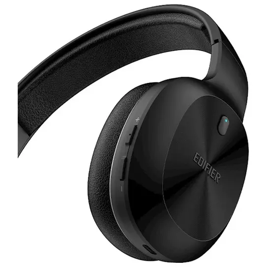 Headphone Edifier W600BT, Headset, Wireless, Bluetooth, Black, 3 image