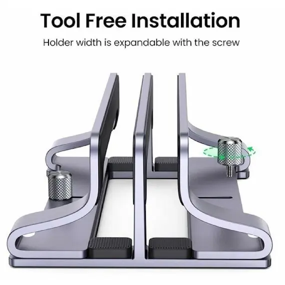 ნოუთბუქის სადგამი UGREEN LP258 (60643), Laptop Stand, Silver , 2 image - Primestore.ge