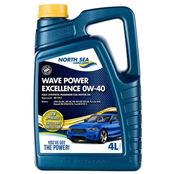 ზეთი NSL WAVE POWER EXCELLENCE 0W40 4L  - Primestore.ge