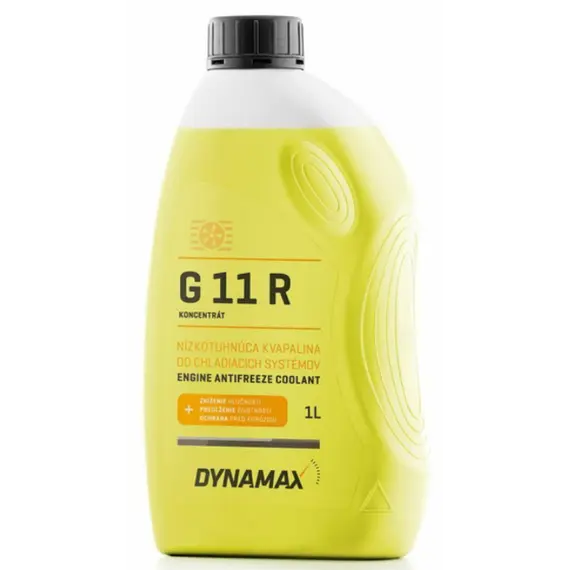 ანტიფრიზი DYNAMAX (G11, YELLOW) 1,5L  - Primestore.ge