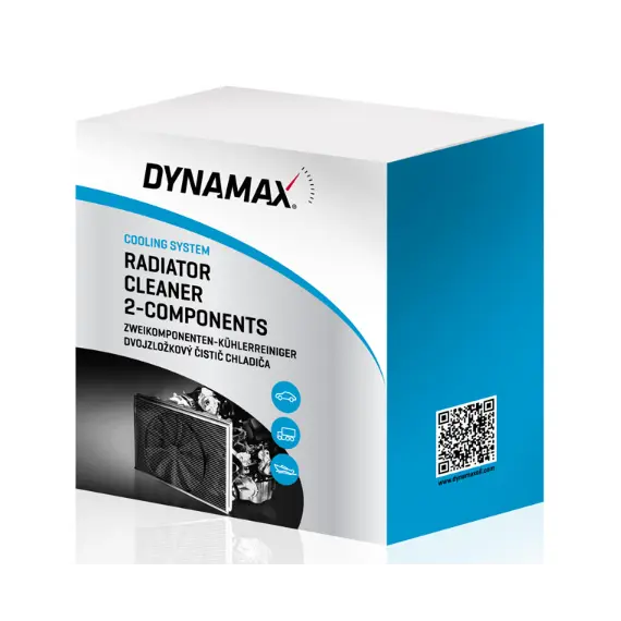 საწმენდი სითხე DYNAMAX RADIATOR CLEAN. 2-COMP. 2X150 ML - Primestore.ge
