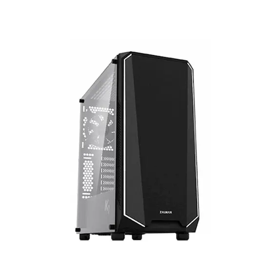 Case Zalman Computer case K1 Rev.B, MidT, MidT, 2*USB2.0, 2*USB3.0, 1*120ARGB, 4 image