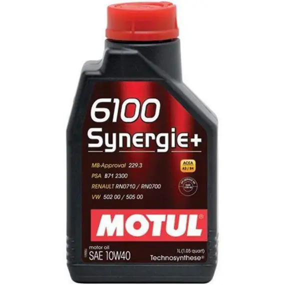 ზეთი MOTUL 6100 SYNERGIE+ 10W40 1L - Primestore.ge