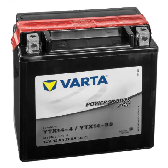 Battery VARTA POW AGM TX14-BS 12 AA
