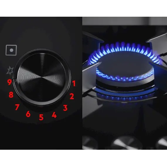 ჩასაშენებელი ქურის ზედაპირი AEG HKB64453NB , 4 image - Primestore.ge
