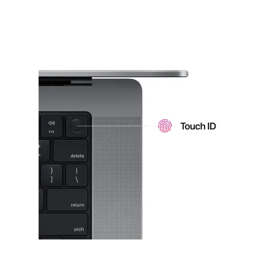 Notebook Apple 16-inch MacBook Pro: Apple M2 Pro chip with 12-core CPU and 19-core GPU, 1TB SSD - Space Grey, Model A2780, 7 image