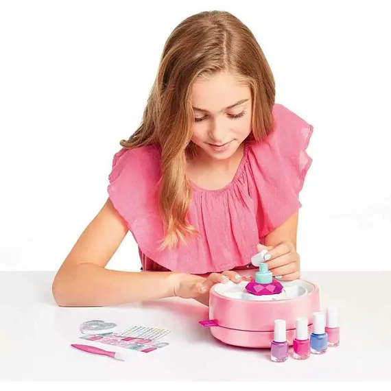 საბავშვო ფრჩხილების ლაქის ნაკრები Make It Real Light Magic Nail Studio , 4 image - Primestore.ge