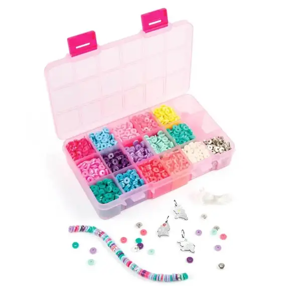 აქსესუარების გასაკეთებელი ნაკრები Make It Real Disney Princess Moana Royal Rounds Heishi Beads , 3 image - Primestore.ge