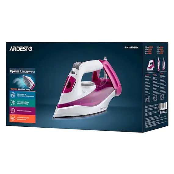 უთო ARDESTO IR-C2230-BUR , 6 image - Primestore.ge