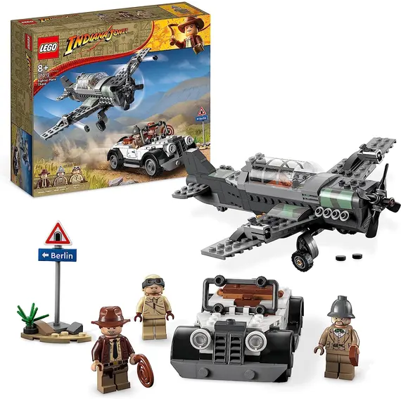 ლეგო LEGO Indiana Jones Fighter Plane Chase  - Primestore.ge