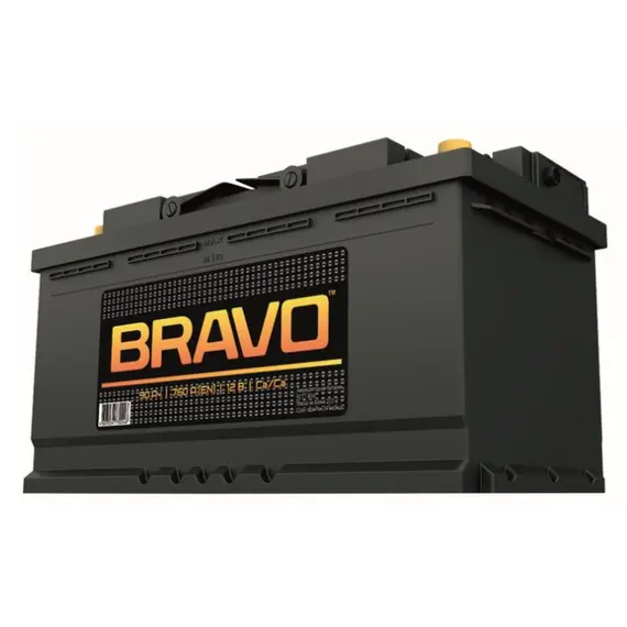 აკუმულატორი BRAVO 6СТ 90 ა*ს მარჯ.  - Primestore.ge