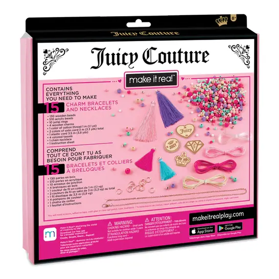 სამაჯურის ნაკრები Make It Real Juicy Couture Trendy Tassels , 4 image - Primestore.ge