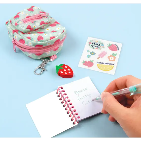 მინი ზურგჩანთა აქსესუარებით Make It Real 3C4G Mini Backpack with Stationery , 2 image - Primestore.ge