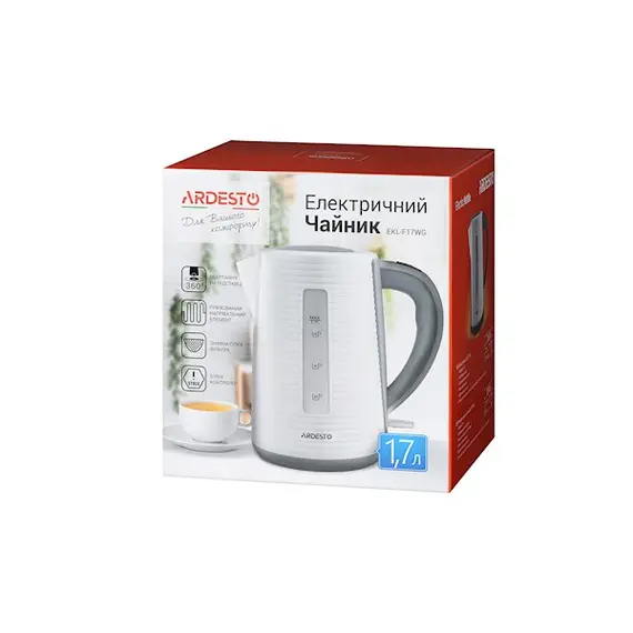 ელექტრო ჩაიდანი Ardesto EKL-F17WG , 5 image - Primestore.ge