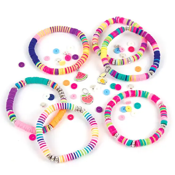 მძივების ნაკრები Make It Real Heishi Beads Kit , 2 image - Primestore.ge