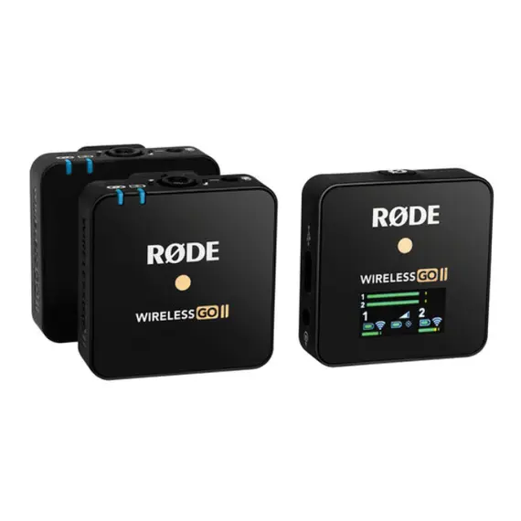 მიკროფონი Rode Wireless GO II 2-Person Compact Digital Wireless Omni Lavalier Microphone Kit , 4 image - Primestore.ge