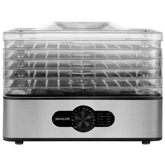 ხილის საშრობი SENCOR SFD 950SS Food Dehydrator , 2 image - Primestore.ge