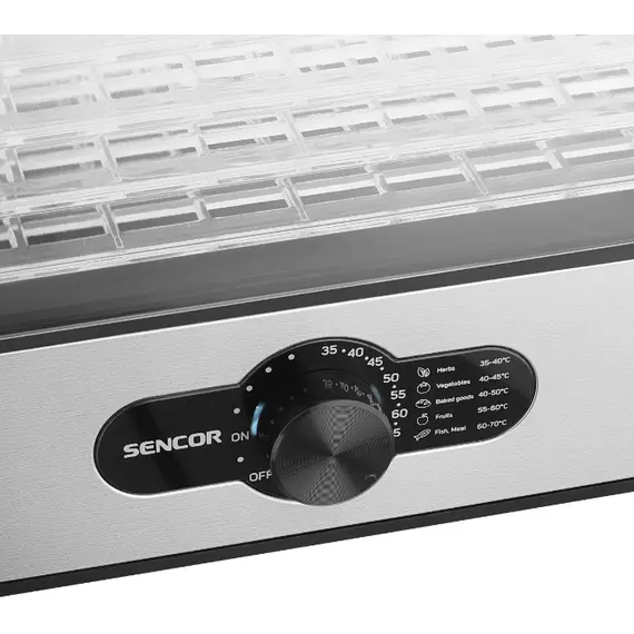 ხილის საშრობი SENCOR SFD 950SS Food Dehydrator , 5 image - Primestore.ge