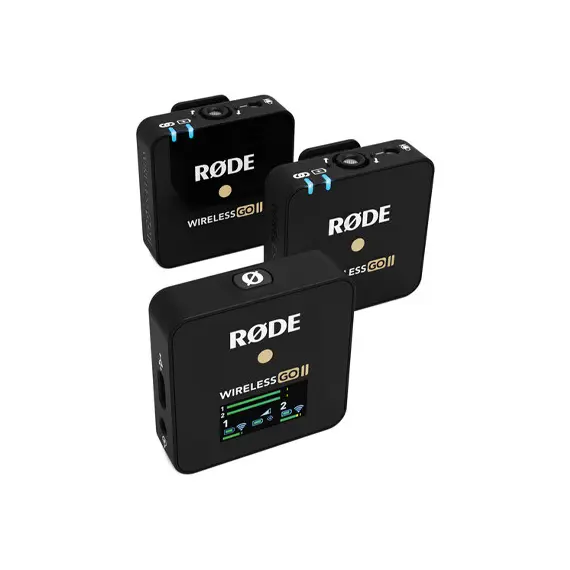 მიკროფონი Rode Wireless GO II 2-Person Compact Digital Wireless Omni Lavalier Microphone Kit , 2 image - Primestore.ge