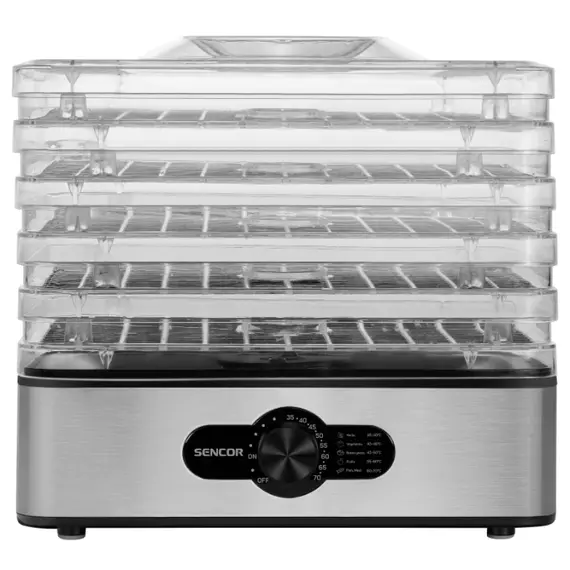 ხილის საშრობი SENCOR SFD 950SS Food Dehydrator , 3 image - Primestore.ge