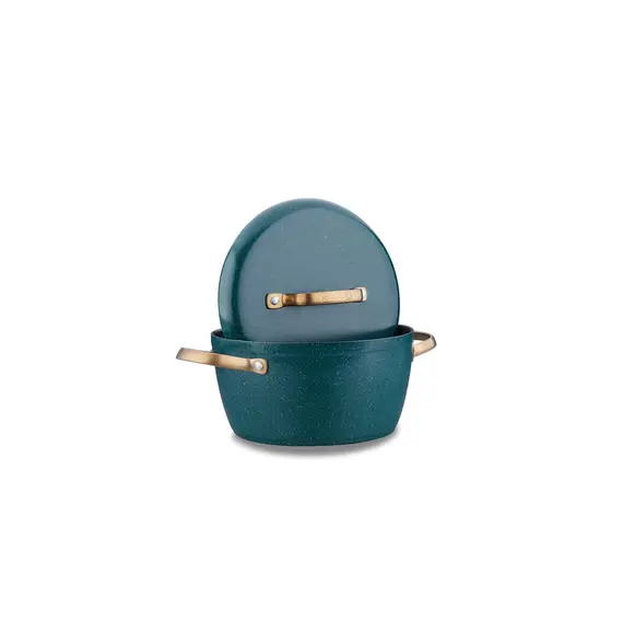 ქვაბების ნაკრები Korkmaz A2607 VINTAGE green.Cookware Set (5 pcs) , 3 image - Primestore.ge