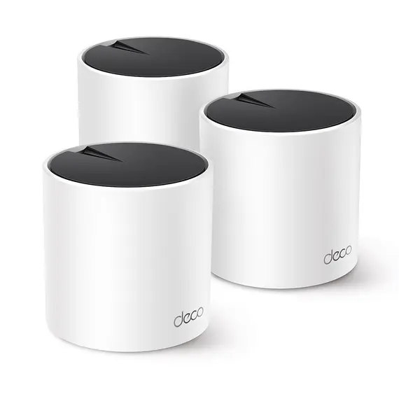 როუტერი TP-link Deco X55(3-pack) AX3000 Whole Home Mesh Wi-Fi 6 System  - Primestore.ge