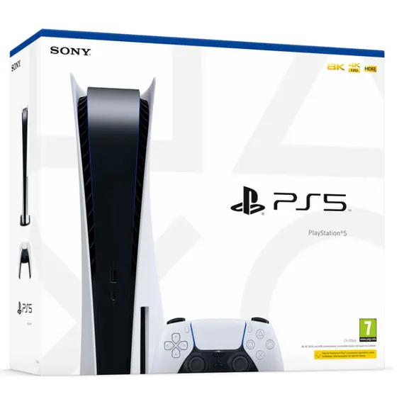 ფლეისთეიშენი PlayStation 5 Disc Version - White , 7 image - Primestore.ge