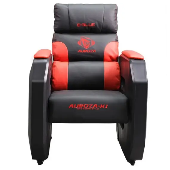 სათამაშო სავარძელი E-BLUE Gaming Sofa With Movable Scroll Casters - Red (EEC359BRAA-IA)  - Primestore.ge