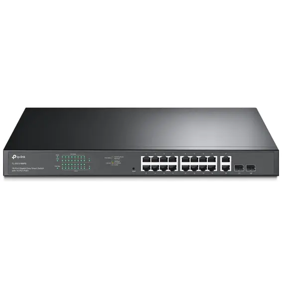 სვიჩი TL-SG1218MPE, TP-Link, 18-Port Gigabit Easy Smart 18-Port Gigabit Easy Smart  - Primestore.ge