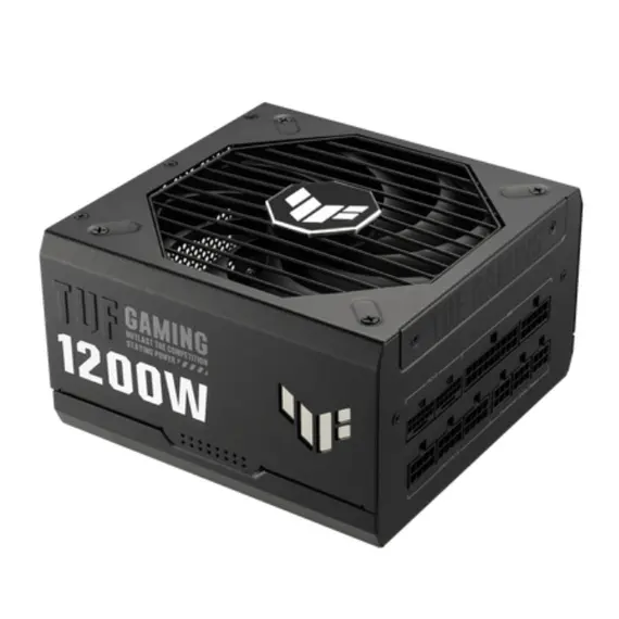 კვების ბლოკი ASUS TUF GAMING (1200W), >90%, 80+ Gold, 135mm, 1xMB 24pin(20+4), 2xCPU 8pin(4+4), 4xMolex, 5xSATA, 3xPCIe 8pin(6+2), 1xPCIe GEN5  - Primestore.ge