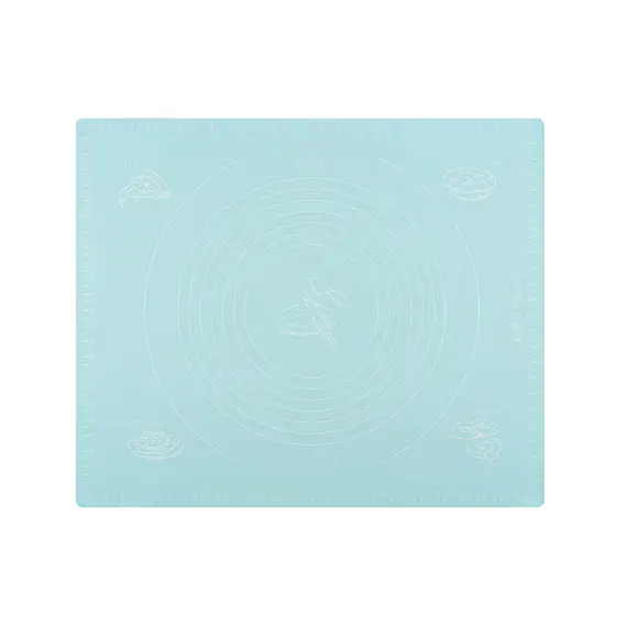 ცომის საზომი Silicone mat  Ardesto Tasty baking 50*60CM, blue, silicon  - Primestore.ge