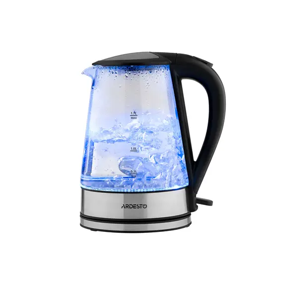 ელექტრო ჩაიდანი Ardesto EKL-F110 Transparent glass electric kettle with LED-backlight  - Primestore.ge