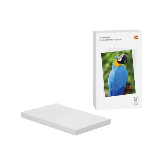 ფოტო პრინტერის ფურცელი Xiaomi Instant Photo Paper 6 inches 40 Sheets  - Primestore.ge