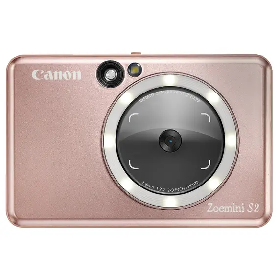 ციფრული ფოტოაპარატი Canon INSTANT CAM PRINTER ZoeMini S2  ZV223 RG  - Primestore.ge