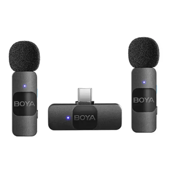 მიკროფონი Boya BY-V20 Ultracompact 2.4GHz Wireless Microphone System  - Primestore.ge