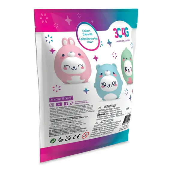 რბილი სათამაშო Make It Real 3C4G Squish Me Cuties! , 3 image - Primestore.ge