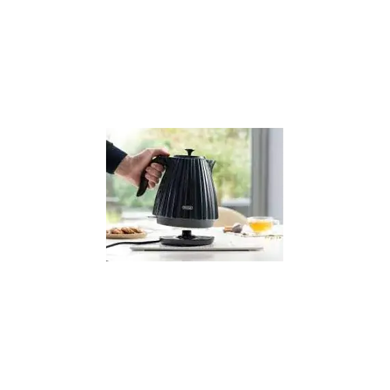 Electric kettle Delonghi KBD2001.BK 1.7L Black Kettle, 3 image