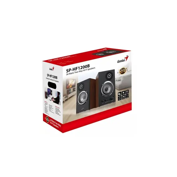 Speaker Genius SP-HF1200B, EU, 100-240V, 3 image