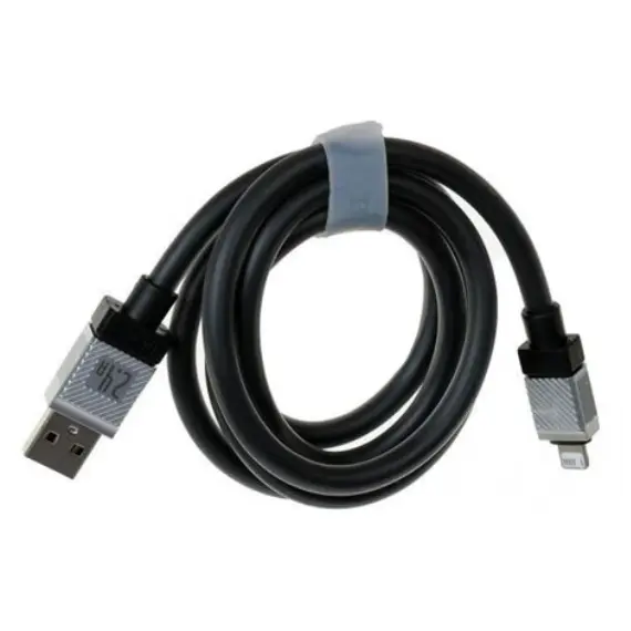 კაბელი Baseus CoolPlay Series Fast Charging Cable USB to iP 2.4A 1m CAKW000401 , 2 image - Primestore.ge