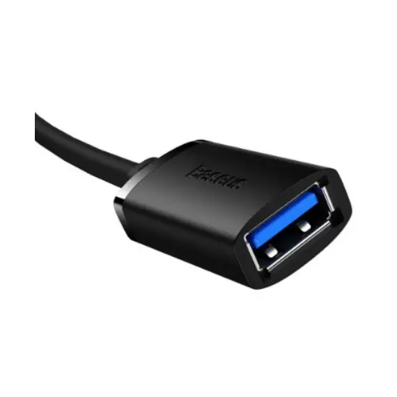 კაბელი Baseus AirJoy Series USB3.0 Extension Cable 0.5m Cluster B00631103111-01 , 4 image - Primestore.ge