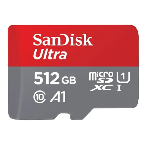 მეხსიერების ბარათი SanDisk 512GB Ultra MicroSD/HC UHS-I Card 150MB/S Class 10 SDSQUAC-512G-GN6MN  - Primestore.ge