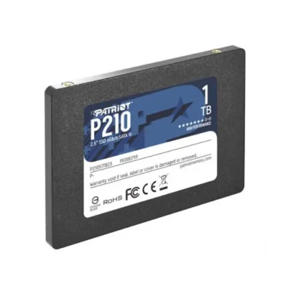 მყარი დისკი Patriot P210 SSD 1TB SATA3 2.5 - P210S1TB25 , 2 image - Primestore.ge