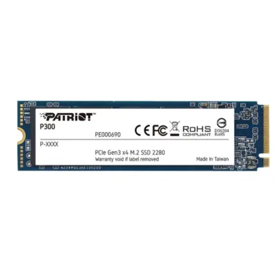 Hard drive Patriot P300 1TB M2 2280 PCIe - P300P1TBM28