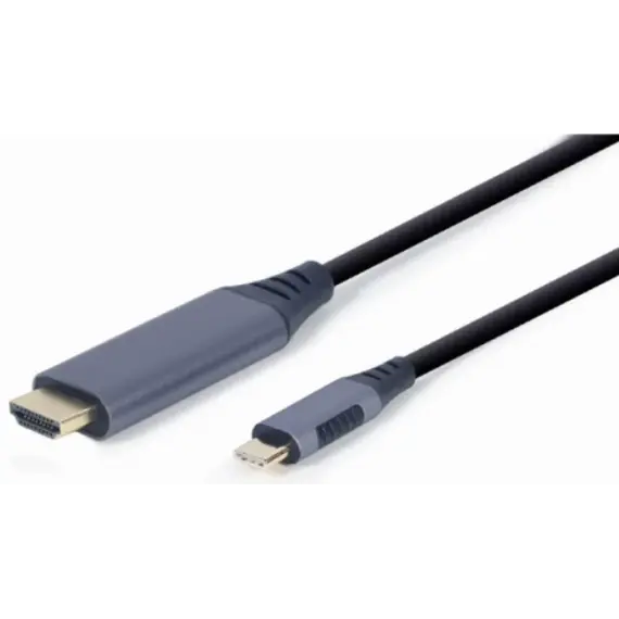 კაბელი Gembird CC-USB3C-HDMI-01-6 USB Type-C to HDMI display Adapter cable 1.8 m  - Primestore.ge