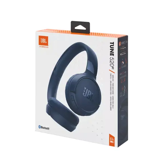 ყურსასმენი JBL Tune 520BT - Blue , 11 image - Primestore.ge