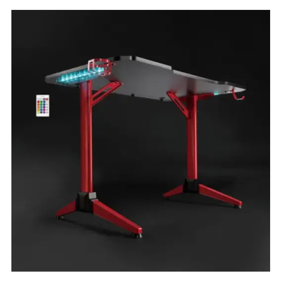გეიმერული მაგიდა Logilink EO0042 Gaming desk with RGB lighting , 3 image - Primestore.ge
