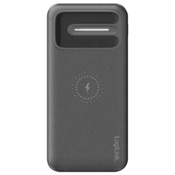 Portable charger Logilink PA0305 Power Bank 8000mAh Wireless Charging + 2x USB-A, 4 image