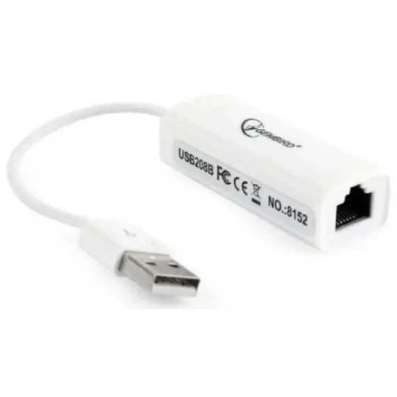 ადაპტერი Gembird NIC-U2-02 USB 2.0 LAN adapter - Primestore.ge