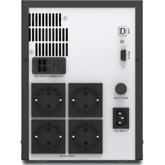 უწყვეტი კვების წყარო APC Easy UPS SMV 2000VA, Schuko Outlet, 230V , 3 image - Primestore.ge