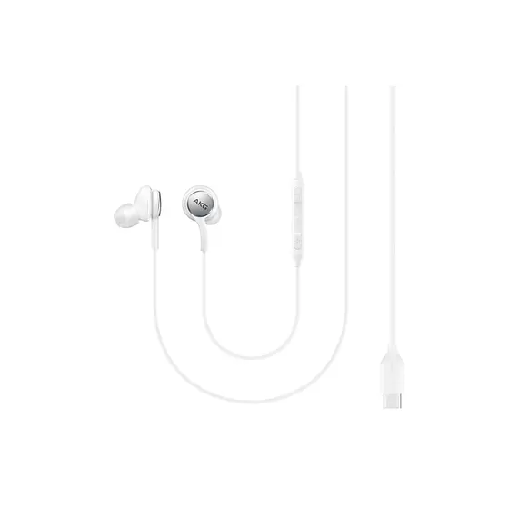 ყურსასმენი Samsung AKG IC100 USB Type-C Earphones White (EO-IC100BWEGRU)  - Primestore.ge